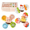 Jouets de bain sensoriels pour tout-petits, Spinner de fenêtre, jouets Fidget pour bébés et enfants