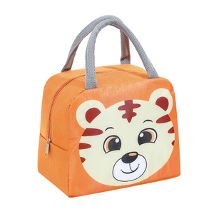 Sac à déjeuner mignon pour enfants, sac isotherme isolé avec dessin animé pour écoliers