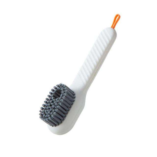 Brosse de nettoyage à ajout automatique de liquide, brosse multifonctionnelle pour chaussures, brosse de nettoyage à poils souples pour la maison