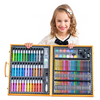 Stylo de peinture scolaire de coloriage lavable pour enfants, 150 pièces, Non toxique, avec boîte à cadeaux, ensemble de papeterie d'art de dessin 